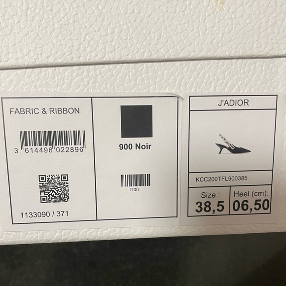 Dior Black Slingbacks - Picture 4 of 10